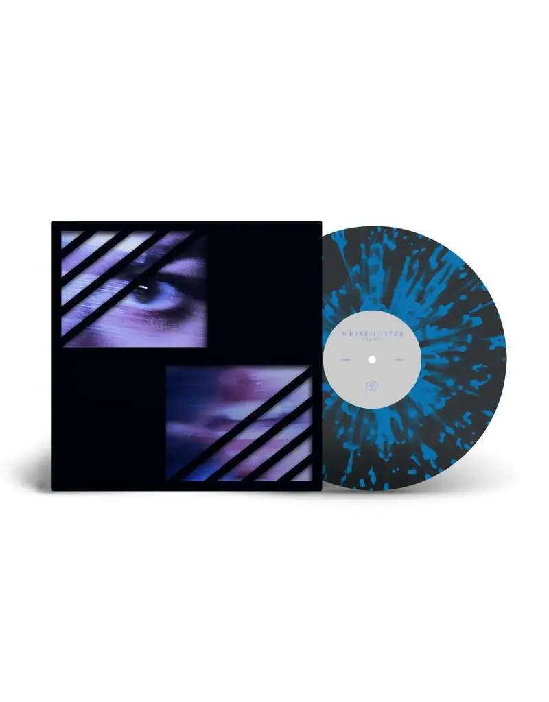 (LP) Whirr - Whirr & Luster (Split 12 ep (Black Ice With Blue Splatter Vinyl))