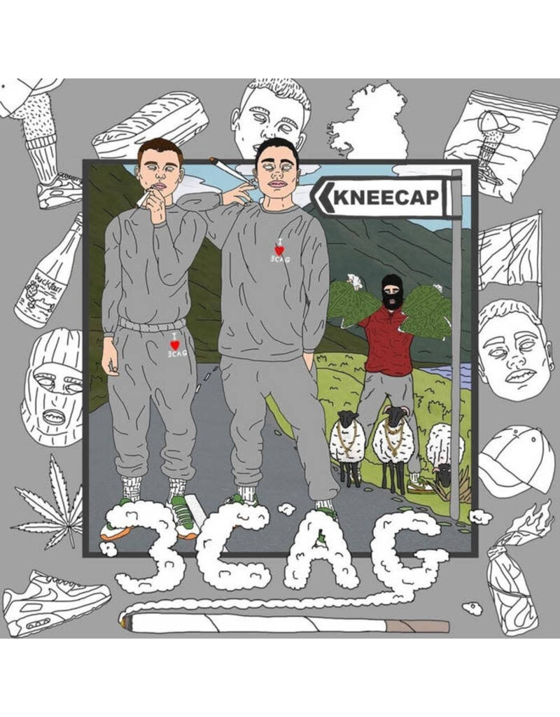 Heavenly (LP) KNEECAP - 3CAG (Squidgy Black Vinyl) (Mixtape)