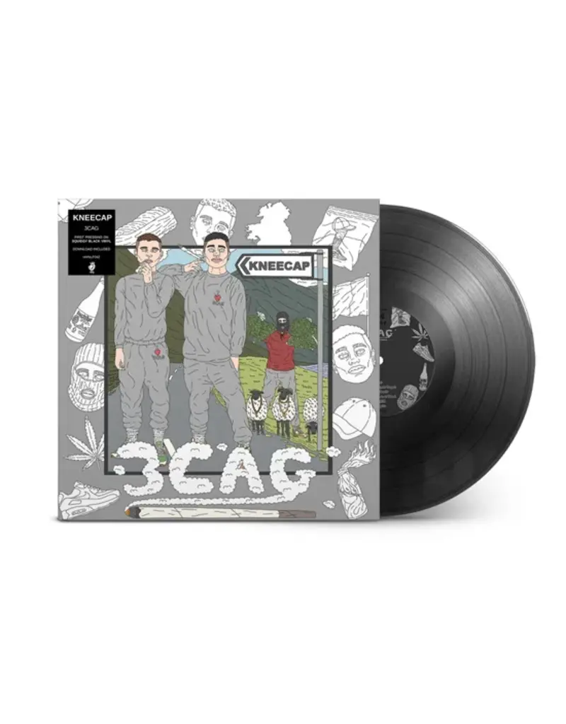Heavenly (LP) KNEECAP - 3CAG (Squidgy Black Vinyl) (Mixtape)