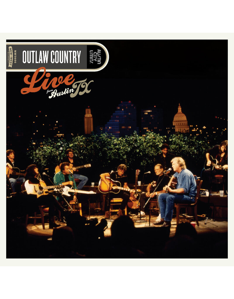 (LP) Outlaw Country - Live From Austin, TX (Indie Red, White, Blue Splatter Vinyl)