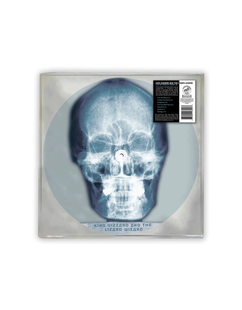 (LP) King Gizzard & The Lizard Wizard - Skull X-Ray (Deluxe X-Ray of human skull with nail embedded in the temple picture disc)