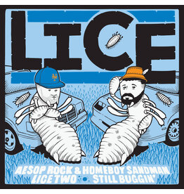 (LP) Aesop Rock & Homeboy Sandman - Lice Two: Still Buggin' (12" EP)**********DEEP DISCOUNT IN EFFECT!**********