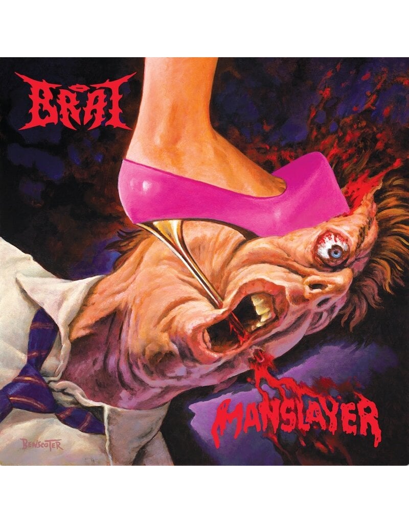 Prosthetic Records (LP) Brat - Manslayer (Purple w/ Black Splatter)