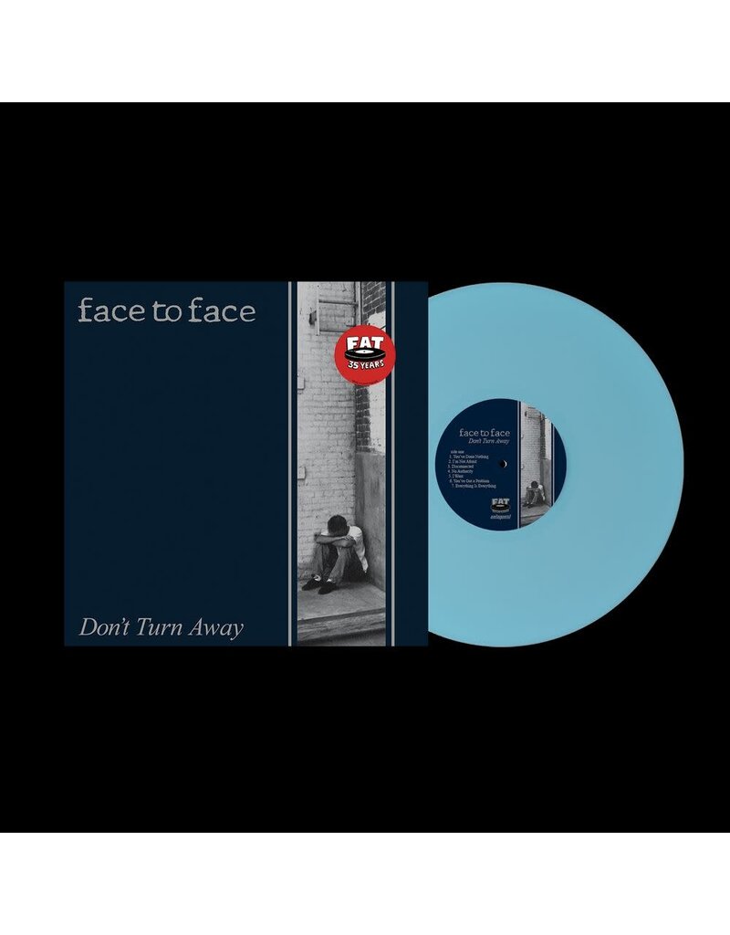 (LP) Face To Face - Don't Turn Away (Light Blue Vinyl) 2026 Reissue