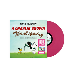 LMFP (LP) Vince Guaraldi - A Charlie Brown Thanksgiving: Soundtrack (RSD Essentials Indie Exclusive Pink Jelly Bean) 2026 Repress