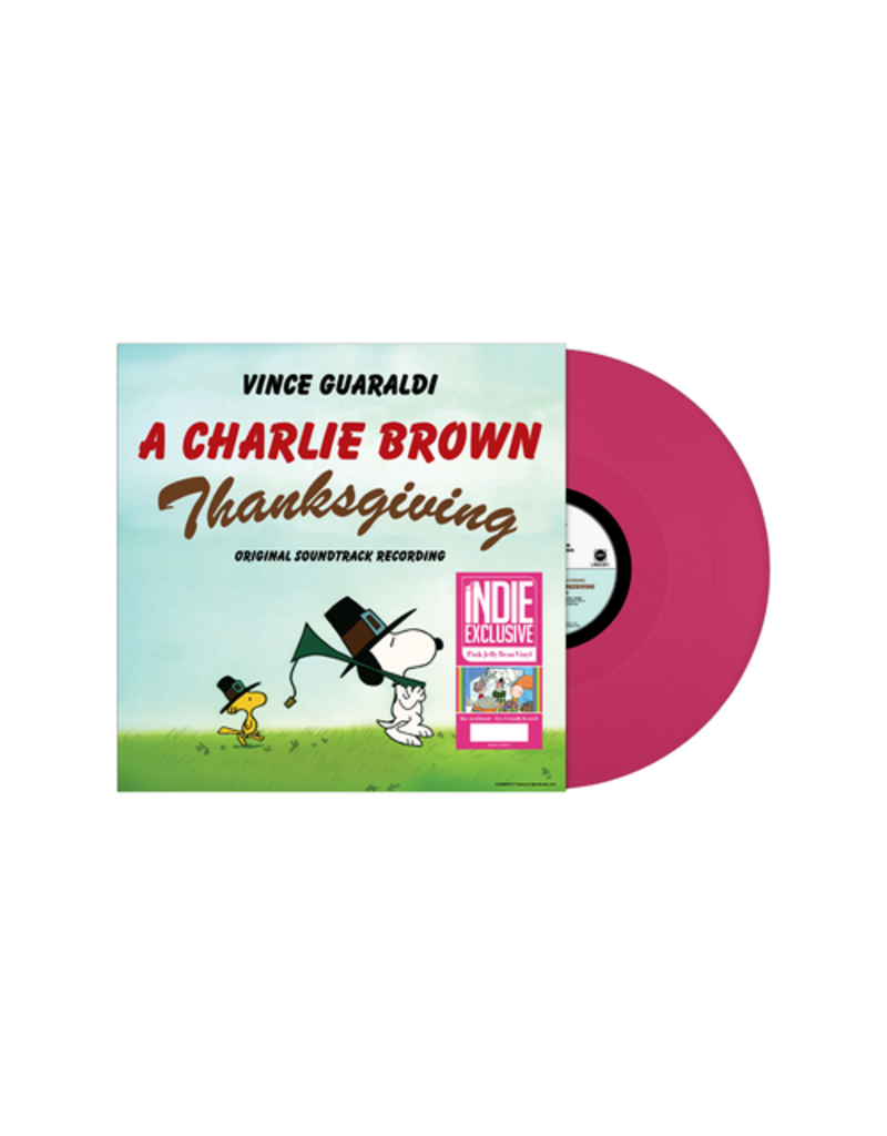LMFP (LP) Vince Guaraldi - A Charlie Brown Thanksgiving: Soundtrack (RSD Essentials Indie Exclusive Pink Jelly Bean) 2026 Repress