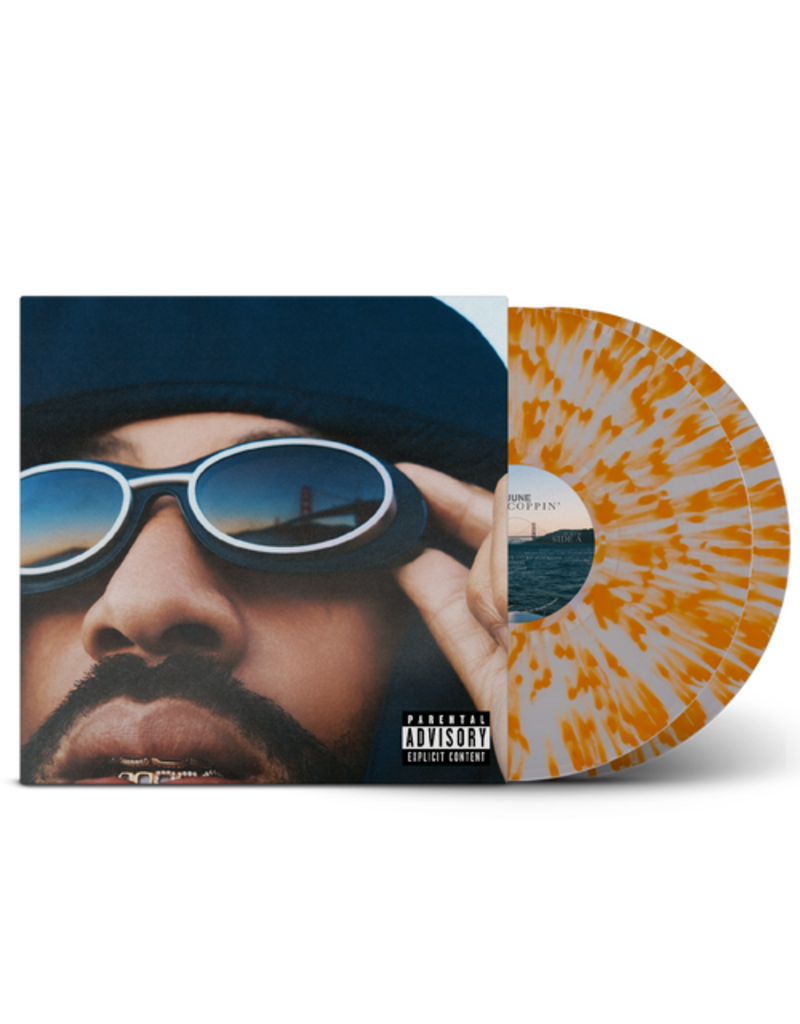 (LP) Larry June - Who Coppin' (2LP) Indie Exclusive White & Orange Vinyl)