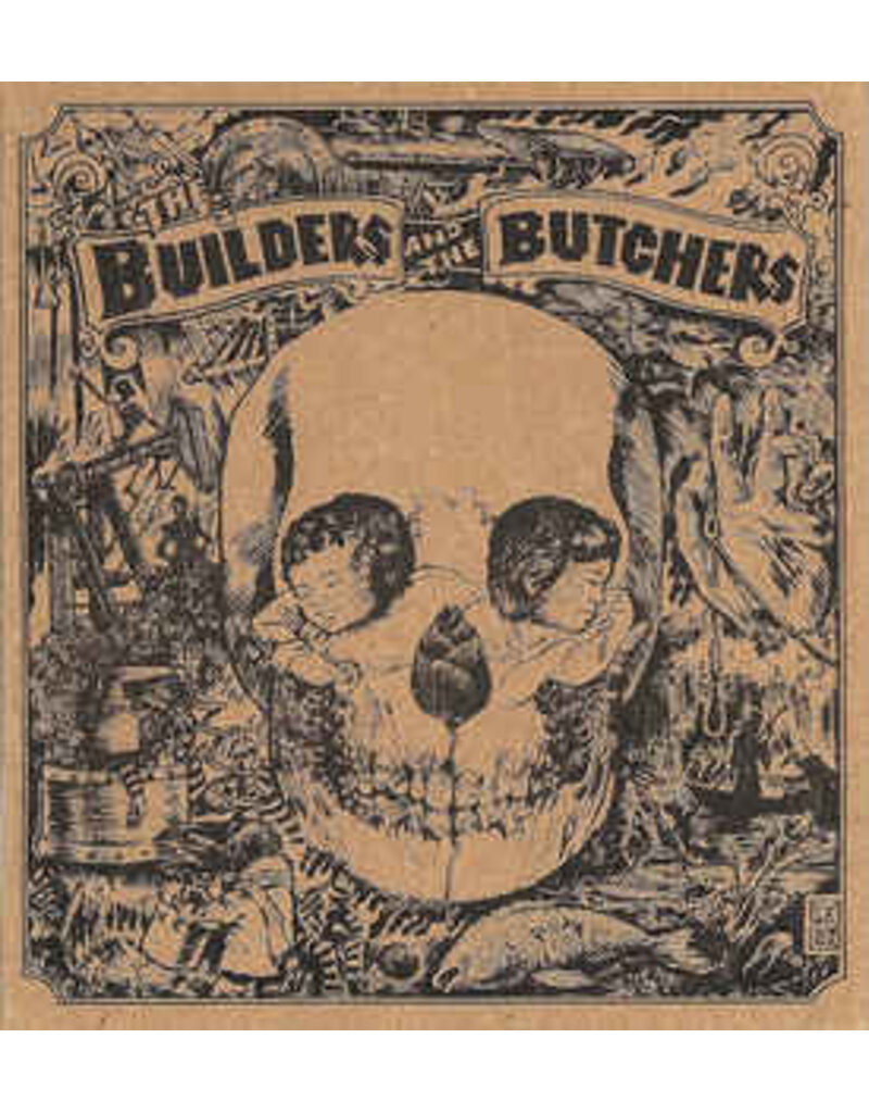 Jealous Butcher (LP) Builders And The Butchers  - Self Titled (2026 Repress) Silver Vinyl