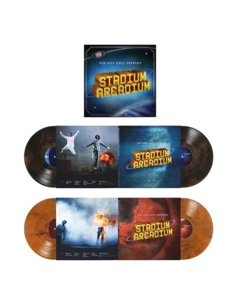 (LP) Red Hot Chili Peppers - Stadium Arcadium (4LP) 20th Anniversary (Indie Exclusive Brown & Orange Smoke Vinyl)