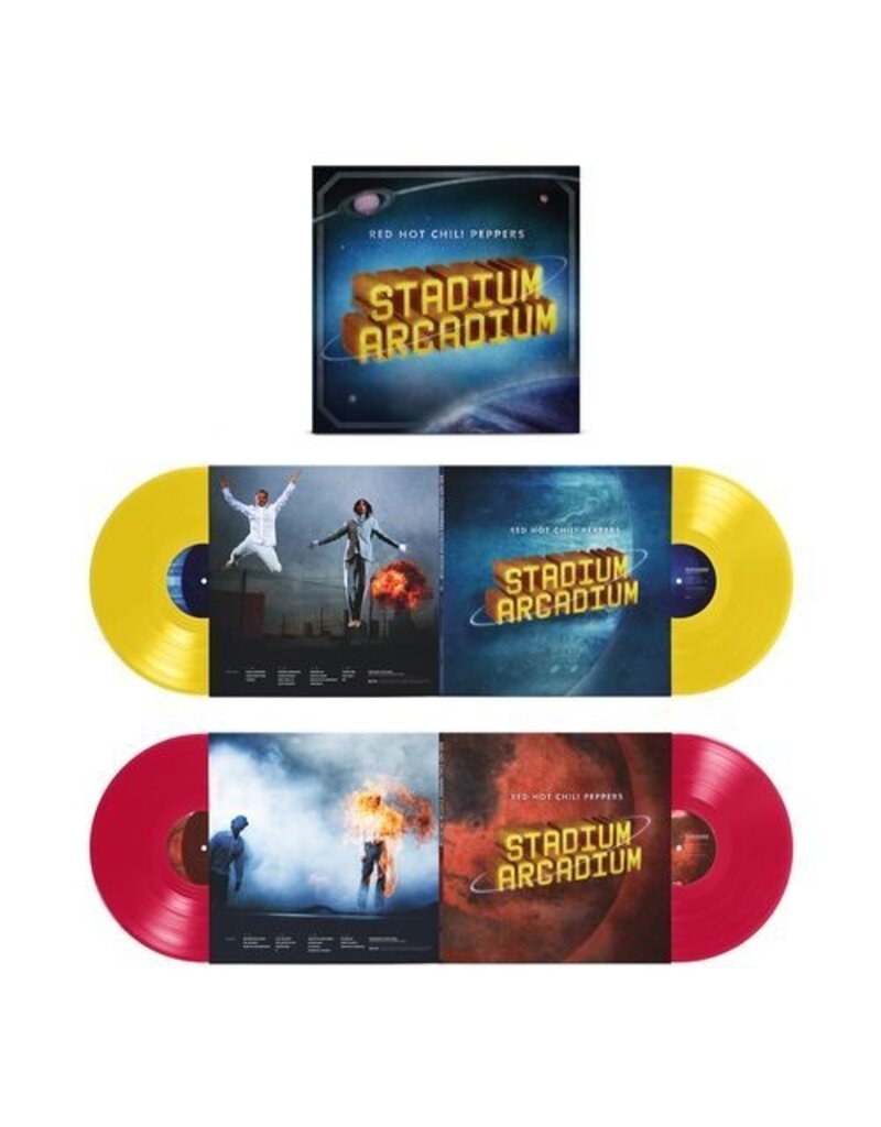 (LP) Red Hot Chili Peppers - Stadium Arcadium (4LP) 20th Anniversary (Limited Canary Yellow & Apple Red Vinyl)