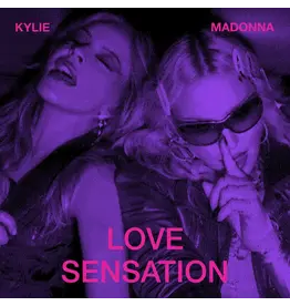 (LP) Madonna & Kylie Minogue - Love Sensation (Limited Edition Clear Vinyl) (7")