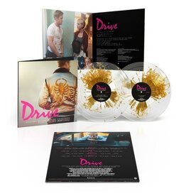 Lakeshore Records (LP) Cliff Martinez - Drive (Original Motion Picture Soundtrack) 15th Anniversary (2LP Gold Splatter On Clear Vinyl)