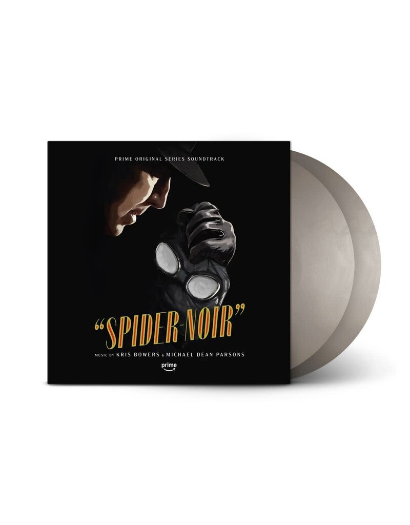 Milan Records (LP) Kris Bowers & Michael Dean Parsons - Spider-Noir (Prime Original Series Soundtrack) 2LP Opaque Silver Vinyl