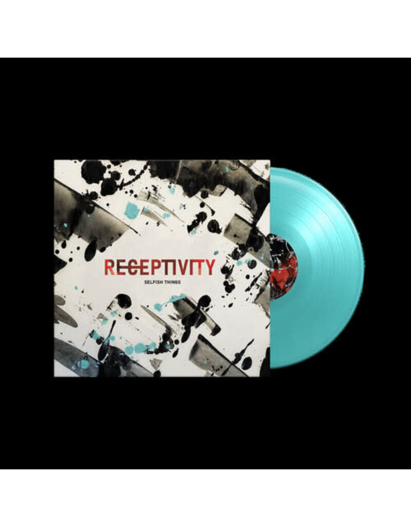 (LP) Selfish Things - Receptivity (Transparent Turquoise Vinyl)