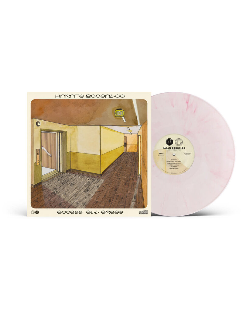(LP) Karate Boogaloo - Access All Areas (Limited Pastel Pink Vinyl)