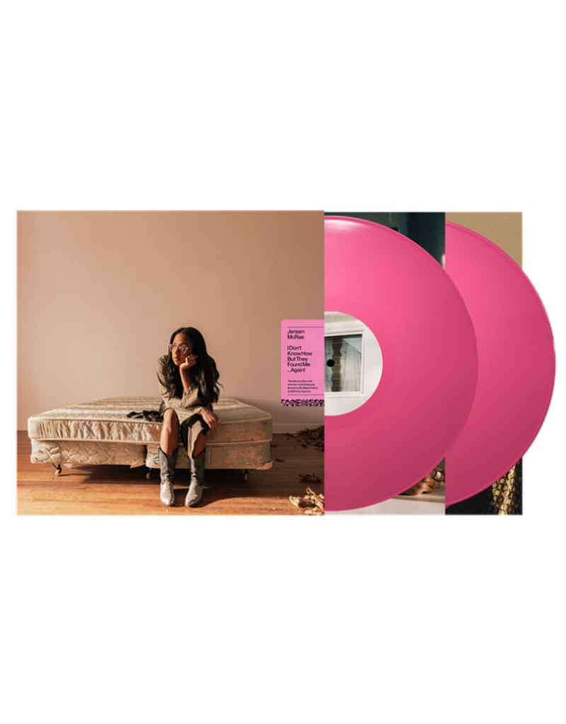 (LP) Jensen McRae - I Don't Know How But They Found Me...Again! (Pink Deluxe Vinyl)