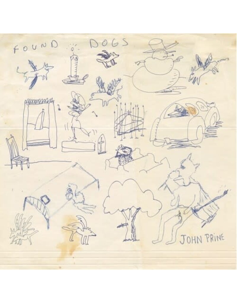 Oh Boy Records (CD) John Prine - Found Dogs (Archival Release)