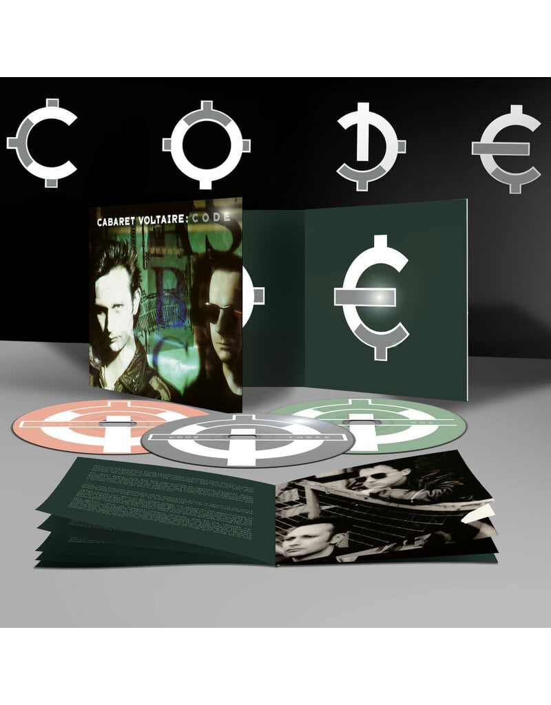 Mute (CD) Cabaret Voltaire - CODE (3CD) Limited, Remastered Edition