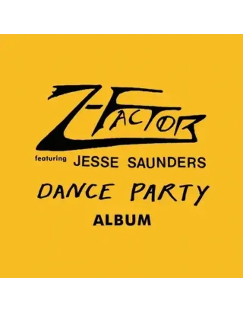 (LP) Z-Factor & Jesse Saunders - Dance Party Album (Opaque Duck Yellow Vinyl)