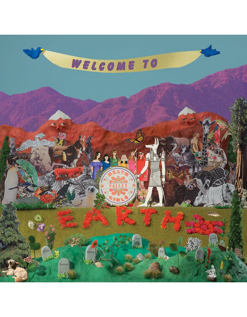 (LP) Death Valley Girls - Welcome To Earth (Green Vinyl)