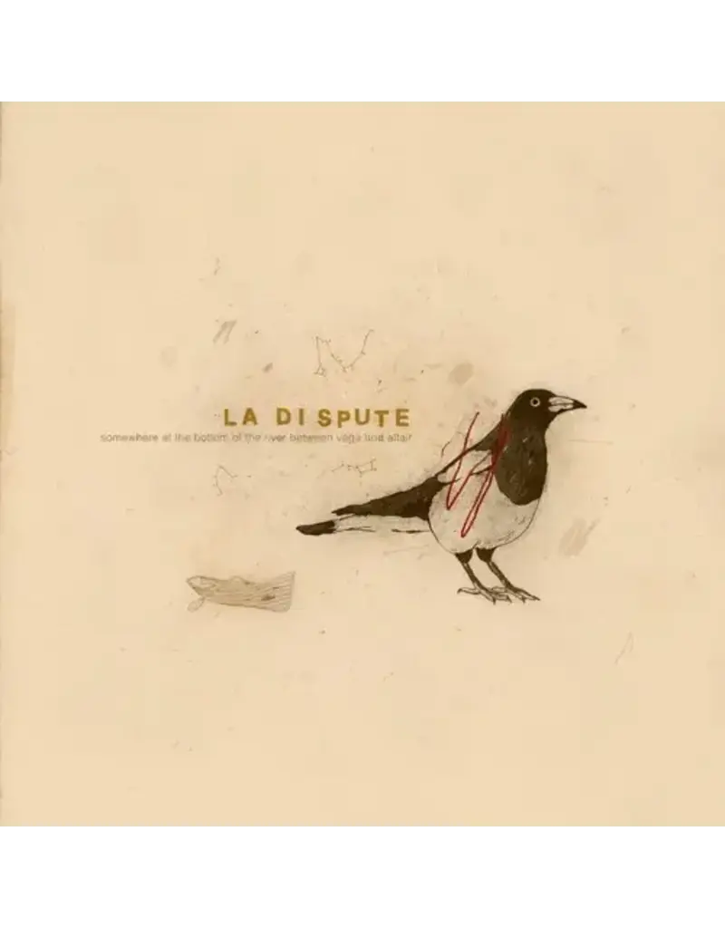 (LP) La Dispute - Somewhere At The Bottom Of The River (Indie Exclusive Orange Smoke Vinyl)