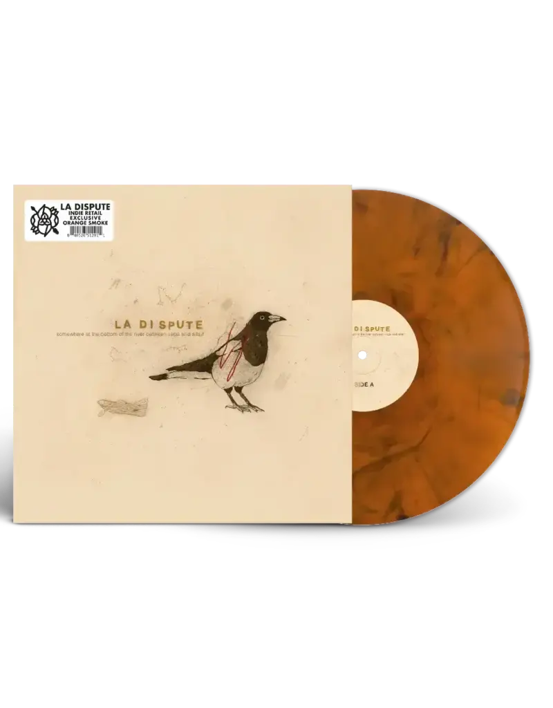 (LP) La Dispute - Somewhere At The Bottom Of The River (Indie Exclusive Orange Smoke Vinyl)