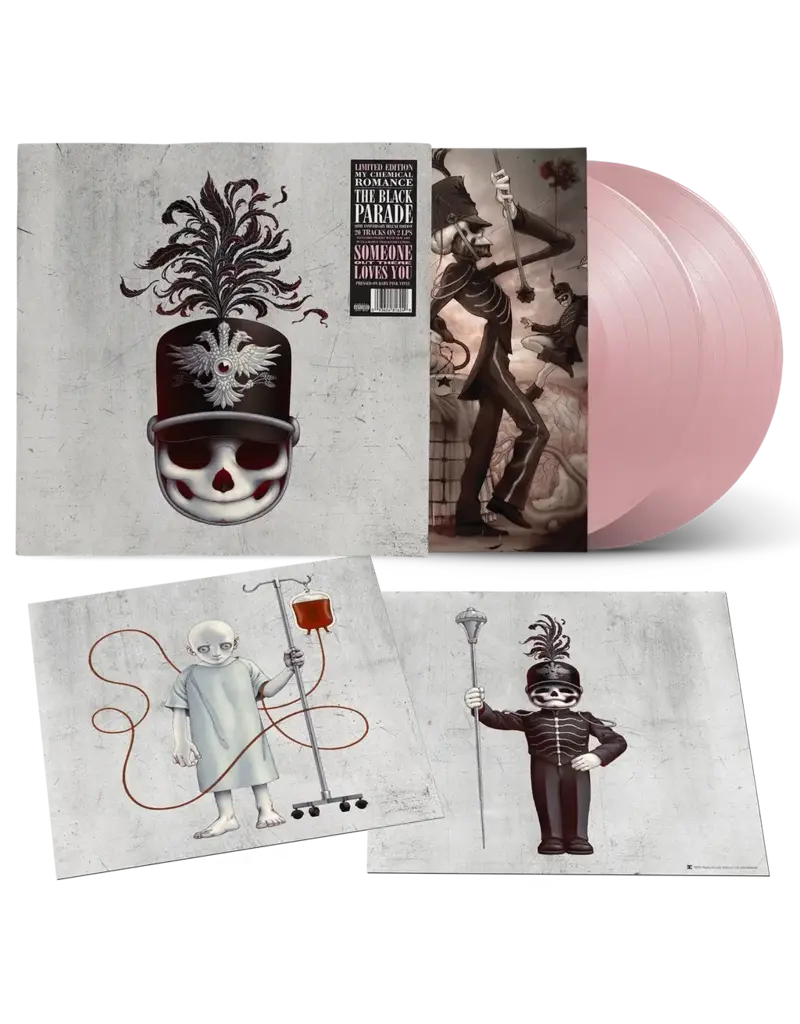 Reprise (LP) My Chemical Romance - The Black Parade (20th Anniversary) 2LP Deluxe (Limited Baby Pink Vinyl)