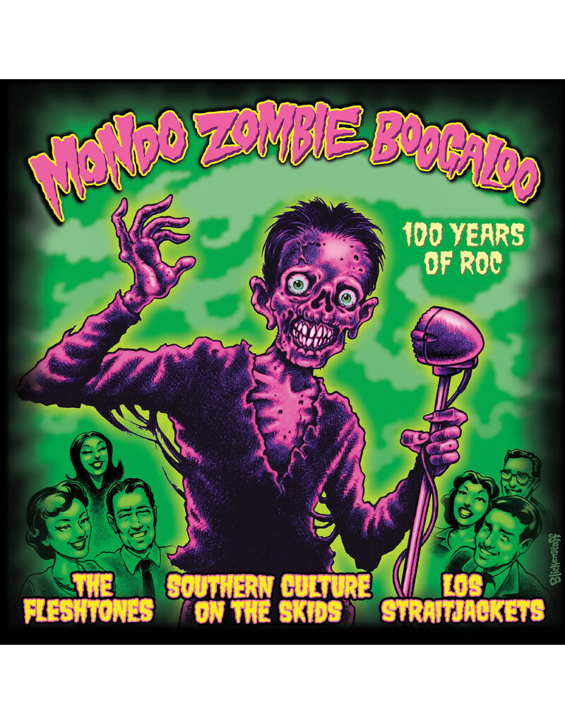 (LP) Los Straitjackets, Southern Culture on the Skids, and The Fleshtones - Mondo Zombie Boogaloo