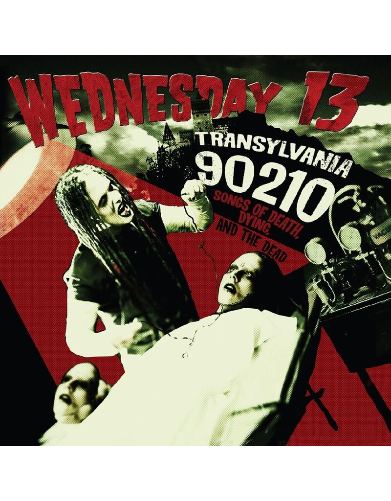 (LP) Wednesday 13 (Joe Poole) - Transylvania 90210: Songs of Death, Dying, and the Dead (Limited Neon Green, Remastered Vinyl