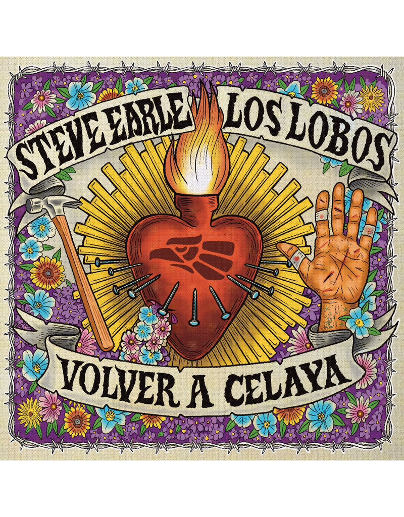 (LP) Steve Earle and Los Lobos - Volver A Celaya / City of Immigrants (Limited 7")