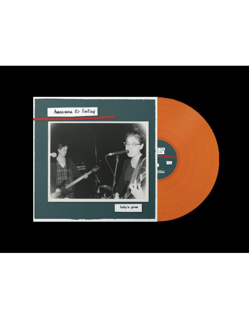 (LP) Heavens to Betsy - baby's gone (Tangerine Vinyl) Reissue