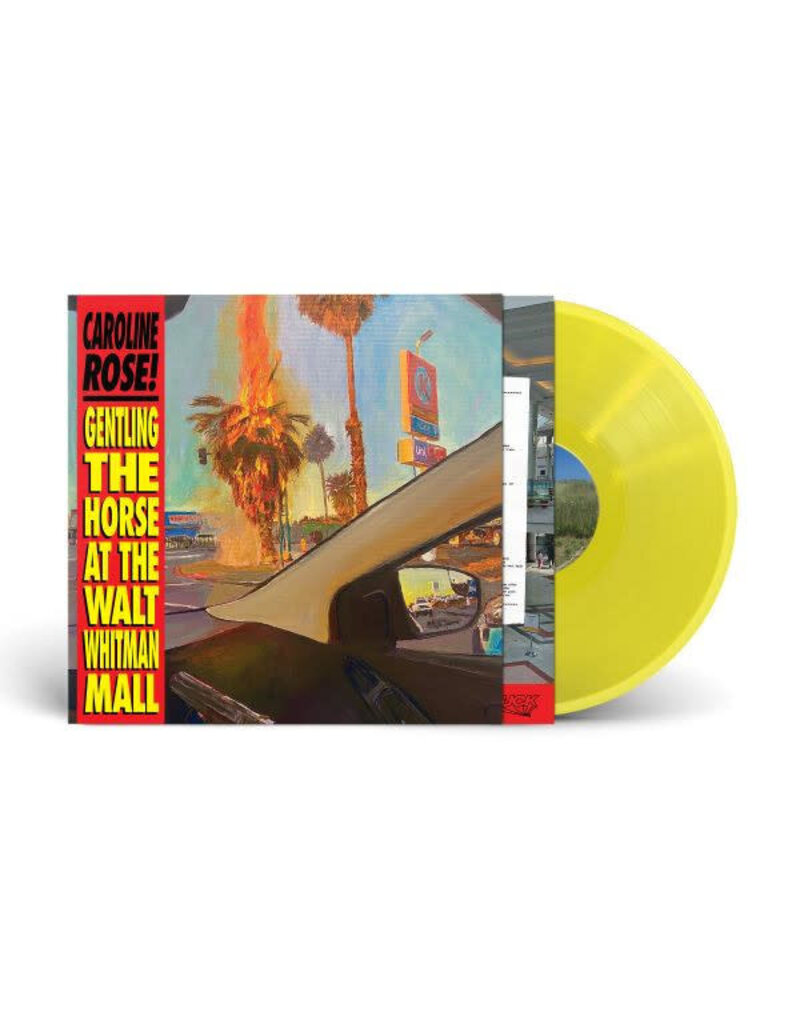 (LP) Caroline Rose - Gentling the Horse at the Walt Whitman Mall (Indie Potato Chip Yellow Vinyl)
