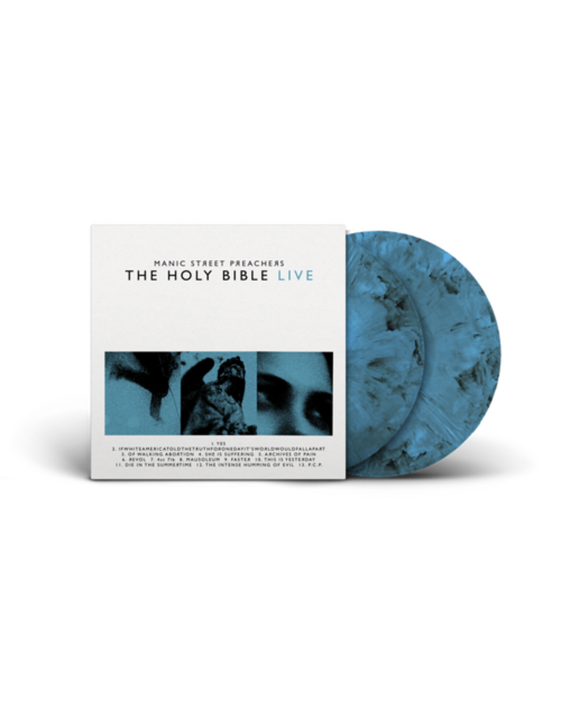 (LP) Manic Street Preachers - The Holy Bible Live (2LP Blue Marble Vinyl)