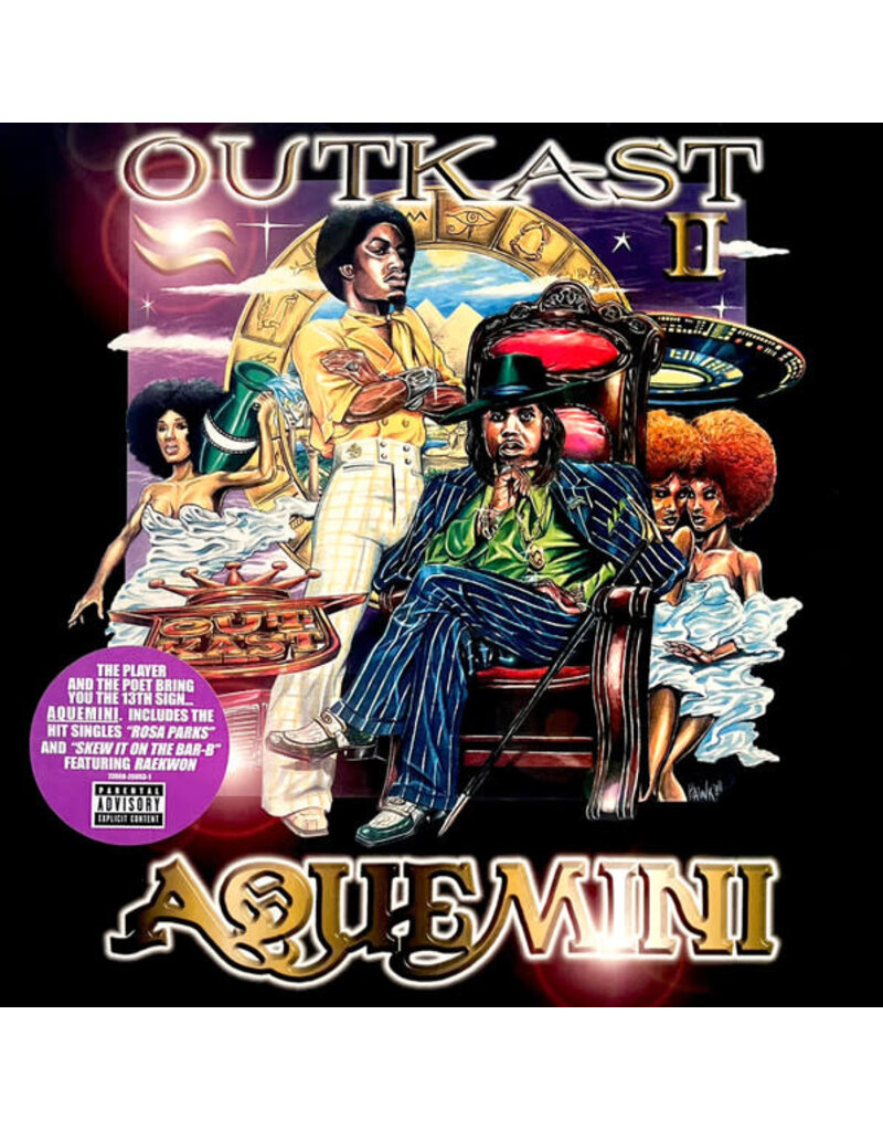 (LP) OutKast - Aquemini (2LP Jelly Bloom Vinyl) 2026 Reissue