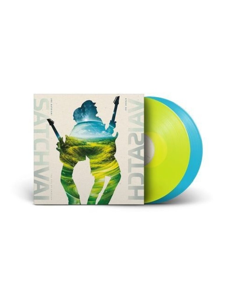 (LP) Joe Satriani and Steve Vai - The Sea Of Emotion (2LP Transparent Neon Yellow Vinyl)