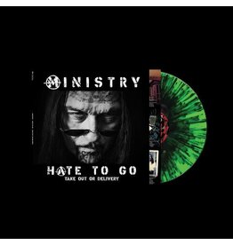 (LP) Ministry - Hate To Go - Take Out Or Delivery (Limited Edition Black/Green Splatter Vinyl)