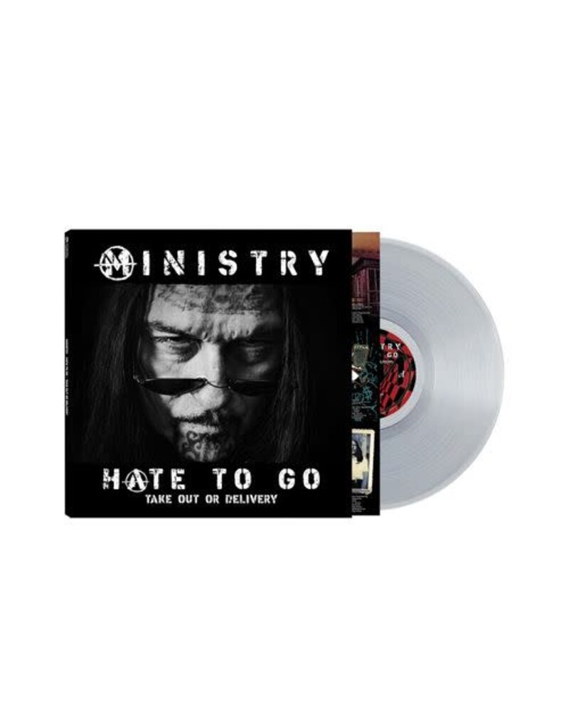 (LP) Ministry - Hate To Go - Take Out Or Delivery (Limited Edition Clear Vinyl)