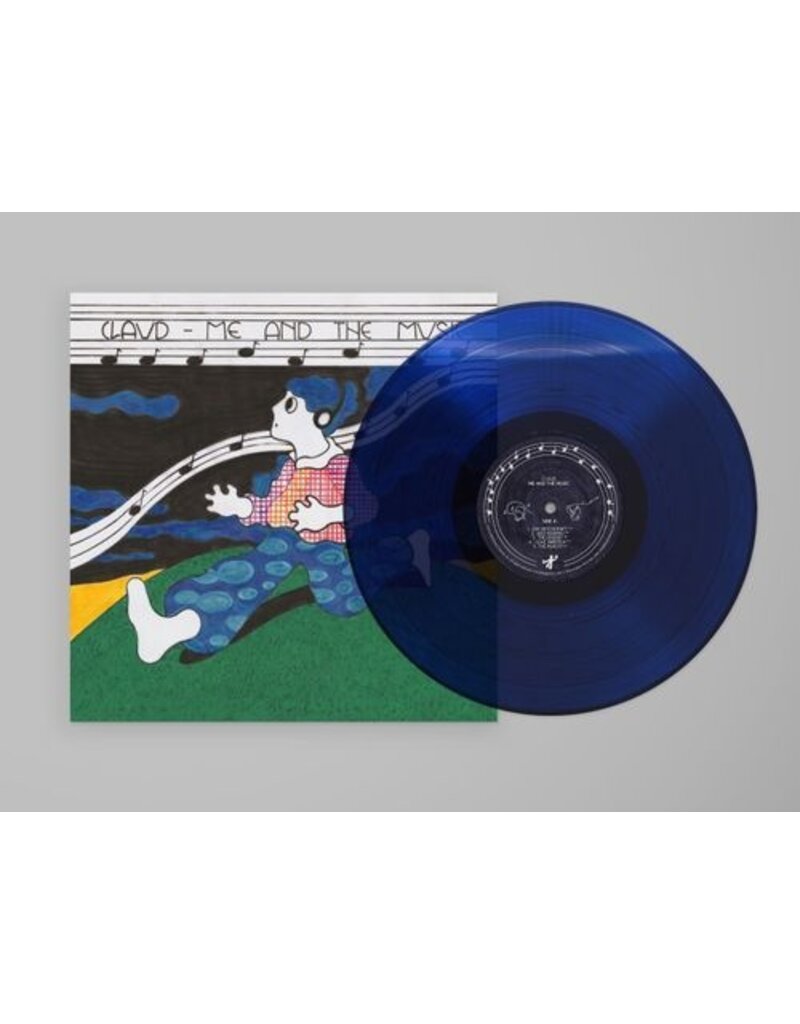 Saddest Factory (LP) Claud - Me And The Music (Clear Blue Vinyl)