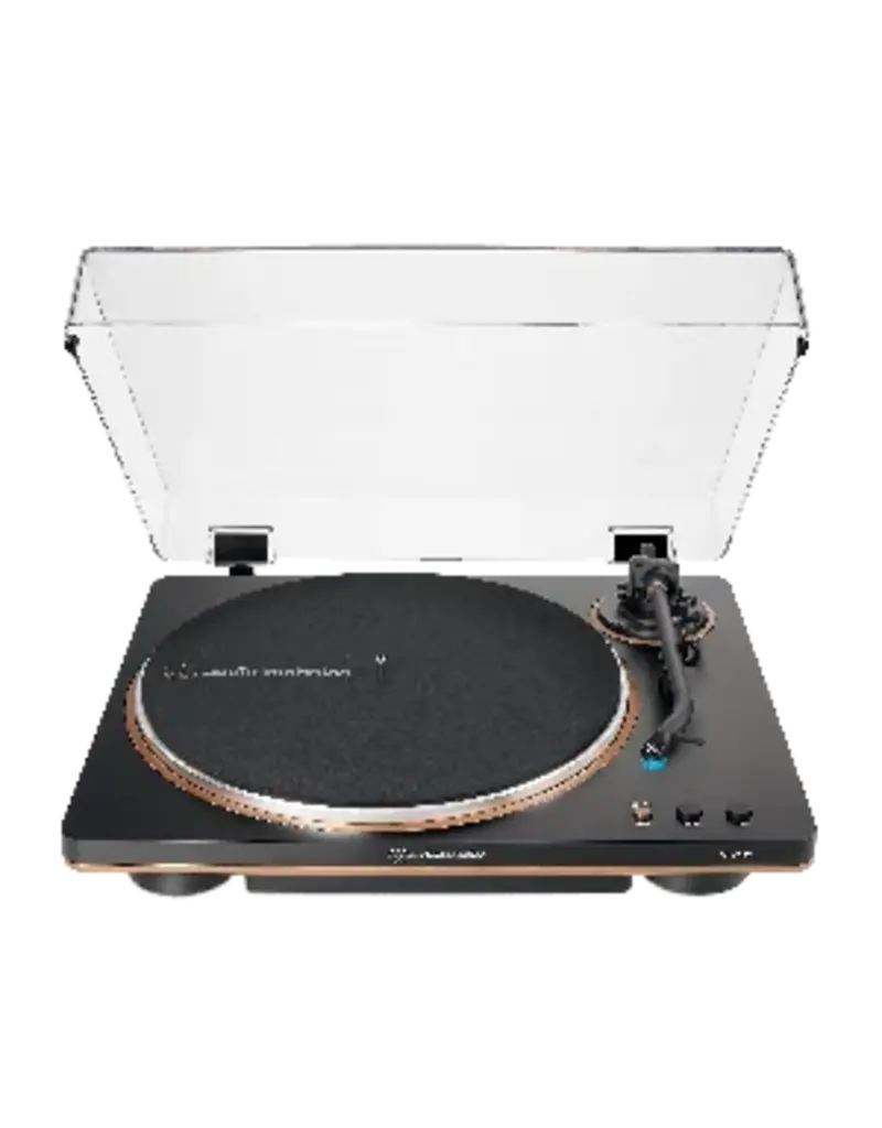 Audio Technica  AT-LP70X-BZ  Fully Automatic Belt-Drive Turntable, Black w/Bronze Trim