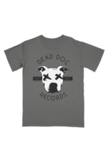 Dead Dog T-Shirt - Full Frontal Logo Charcoal Grey