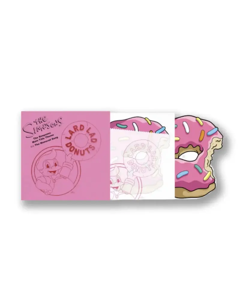Disney (LP) Soundtrack - The Simpsons - Main Title Theme / Monorail Song (Limited Donut Picture Disc Vinyl)