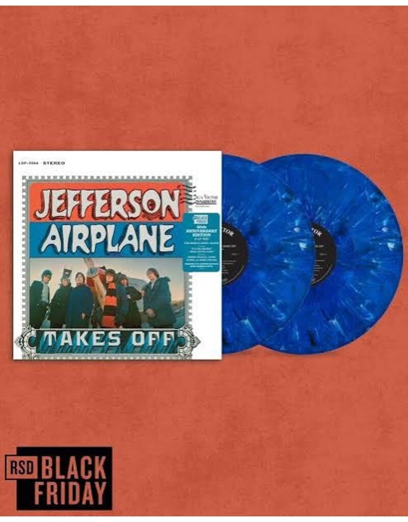 (LP) Jefferson Airplane  - Jefferson Airplane Takes Off (60th Anniversary) (Blue Marble Vinyl) (BF26)