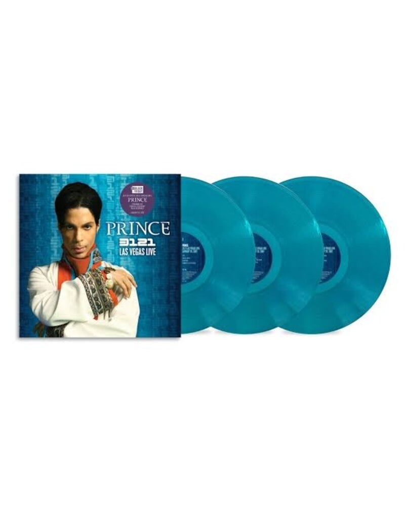 (LP) Prince - 3121 Las Vegas Live (Crystal Blue Caraçao Vinyl) (BF26)
