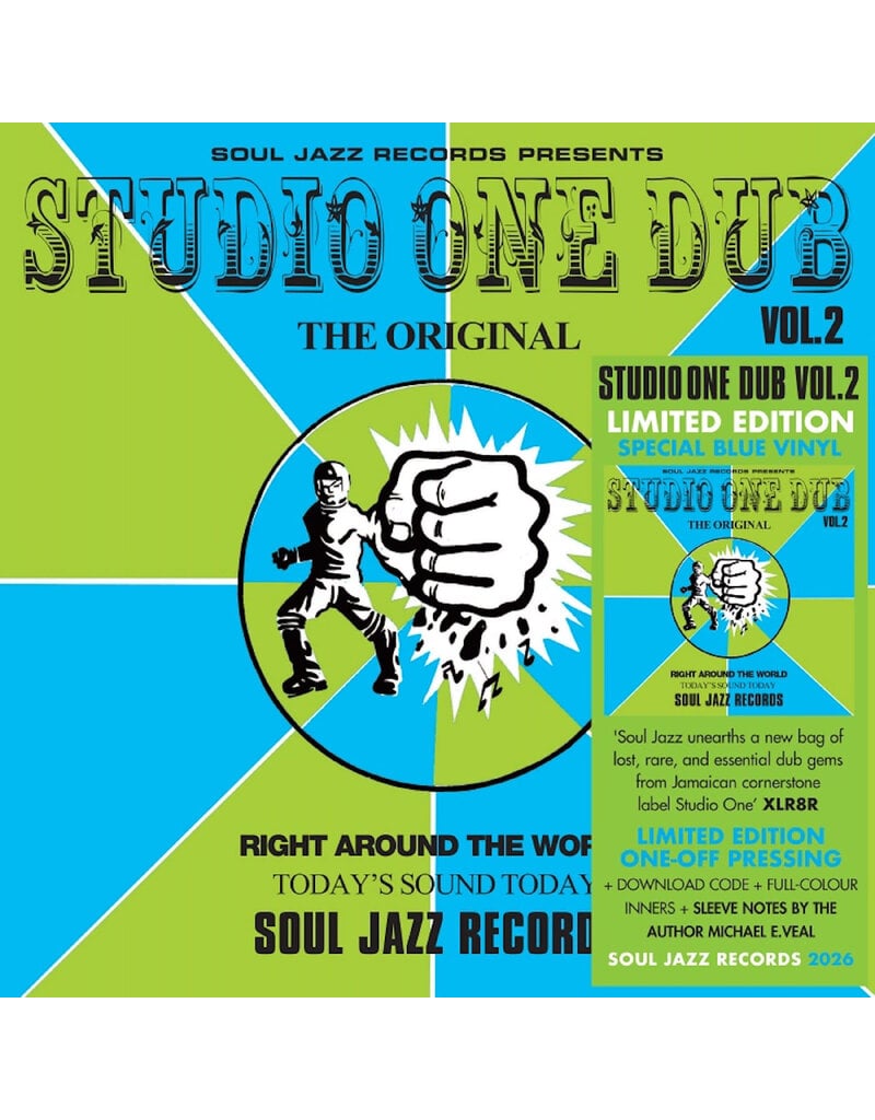 (LP) Soul Jazz Records presents - Studio One Dub Vol. 2 (Sky-Blue Vinyl) (BF26)