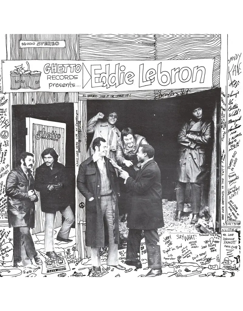 (LP) Eddie Lebron - Ghetto Records Presents...Eddie Lebron (C.1970)