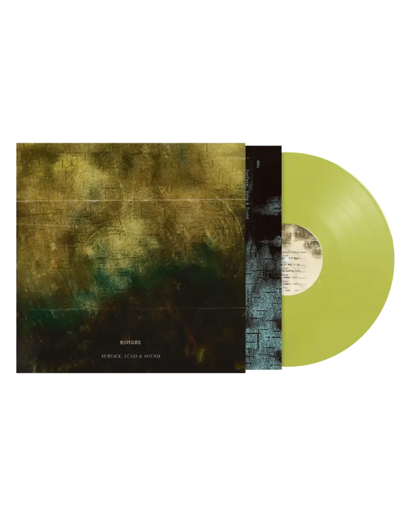 Play It Again Sam (LP) Editors - Surface, Echo & Sound (Transparent Green Vinyl)