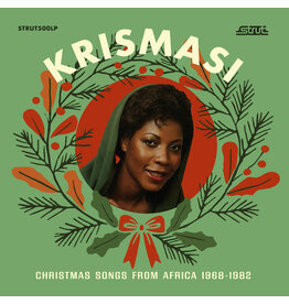 Strut (LP) Various Artists - Krismasi: Christmas Songs From Africa 1968-1982 (White/Red Ink-splosion Vinyl)
