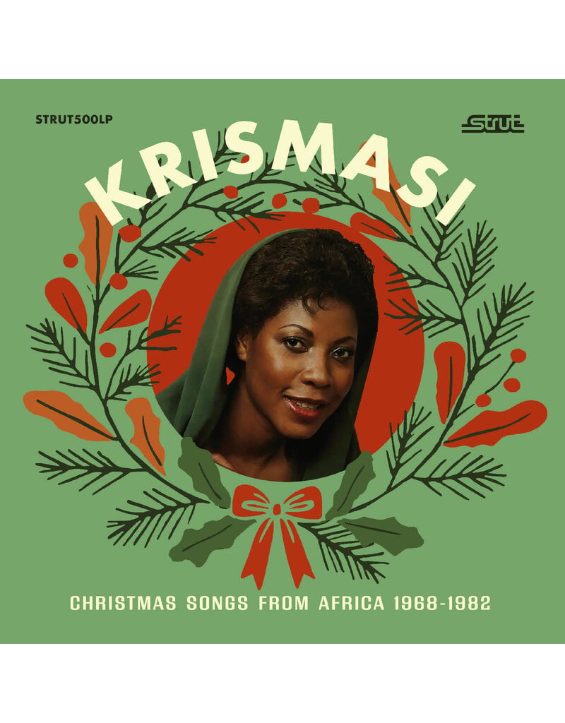 Strut (LP) V/A - Krismasi: Christmas Songs From Africa 1968-1982 (White/Red Inksplosion Vinyl)