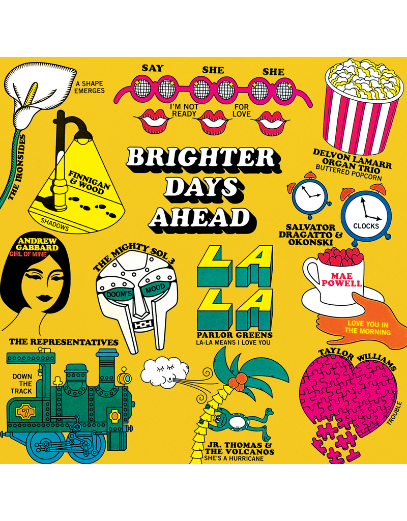 (LP) Various Artists  - Brighter Days Ahead Vol. 2 (Colemine Blue)