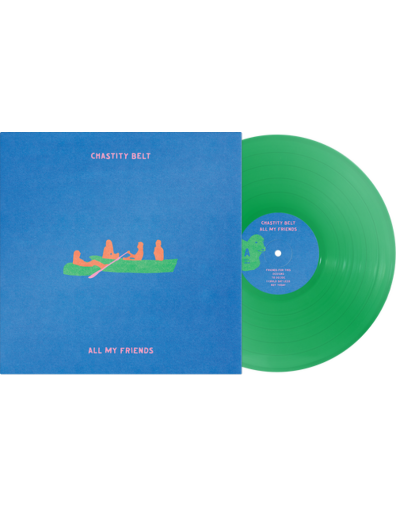 (LP) Chastity Belt - All My Friends (Transparent Green Vinyl)